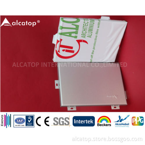 Constructional Decoration PVDF Coating Aluminum Solid Panel